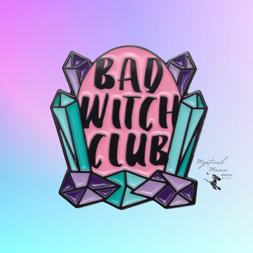 Bad Witch Club Pin