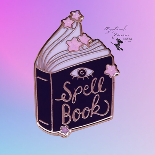 Spell Book Pin